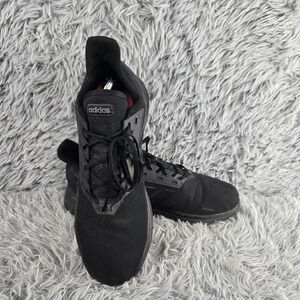Adidas BB7952 Duramo 9 Mens 13 Triple Black Lace Up‎ Running Shoes